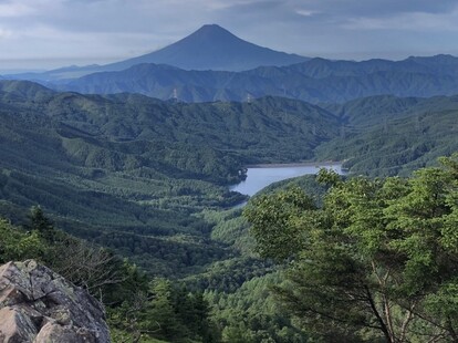 大菩薩嶺・山頂からの景色