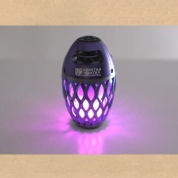 モンハン　CAMP コラボ マガイマガドの鬼火 LEDランタン スピーカー Amazon.co.jp: モンハンCAMPコラボ マガイマガドの鬼火 LED