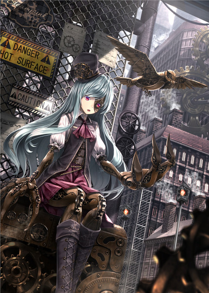 【原画　一点モノ❗️】銀河忍　イラスト　スチームパンク Pin by Hello on 𝐴𝑁𝐼𝑀𝐸 | Steampunk characters, Steampunk