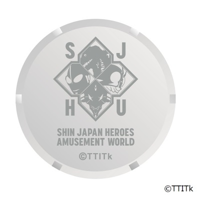 SHIN JAPAN HEROES AMUSEMENT WORLD 腕時計（裏蓋デザイン）