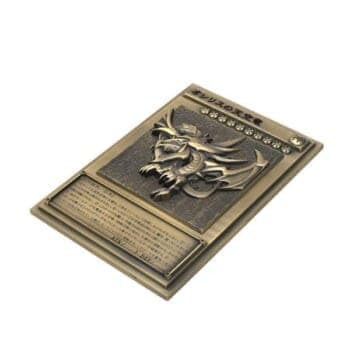 『遊☆戯☆王』を象徴する3枚の神のカードを金属で表現した「三幻神レリーフセット」がヴィレッジヴァンガードオンラインにて予約開始_04