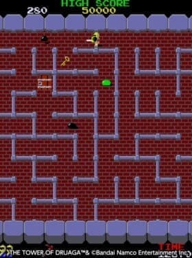 『アーケードアーカイブス ドルアーガの塔』 ゲーム画面-2