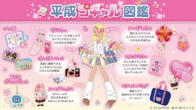 平成　サンリオ　キャラクターズ　シークレット　ストラップ　全９種 サンリオ - サンリオ 平成コギャル クロミ シークレット