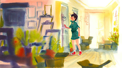 南フランスの田舎を舞台に牧歌的な背景とハートフルな物語を描くアドベンチャーゲーム『ドルドーニュ』が2023年春に発売決定_001