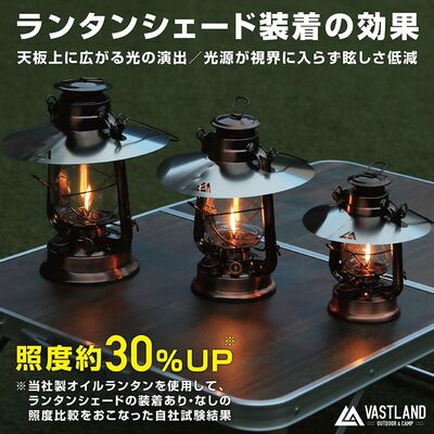 キャンプ・アウトドア用品ブランド「VASTLAND」、“あたたかみのある炎”を楽しめる人気商品「オイルランタン」に新色…