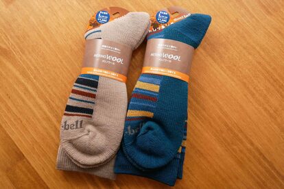 モンベル メリノウールトレッキングソックス