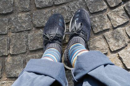 モンベル メリノウールトレッキングソックス