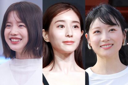 弘中綾香・田中みな実・重盛さと美