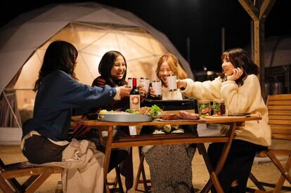 県内最大のグランピング施設「エイトポイントリゾート沖縄」2月1日開業