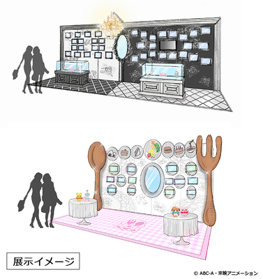 「全プリキュア展 ~20th Anniversary Memories~」展示イメージ