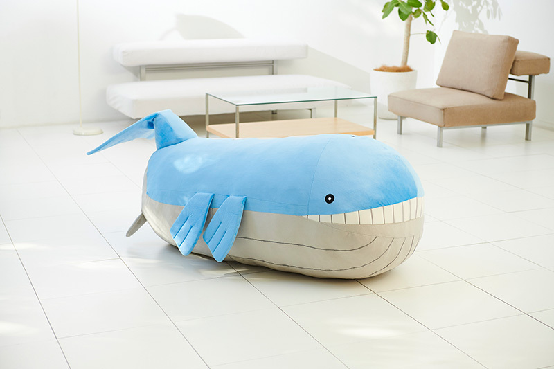 ポケモン」ホエルオーのぬいぐるみは145cm！10分の1サイズで登場に