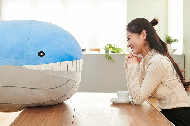 ポケモン」ホエルオーのぬいぐるみは145cm！10分の1サイズで登場に