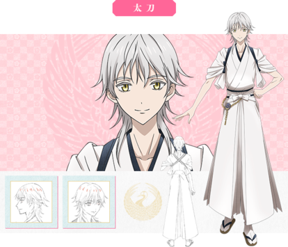 「刀剣乱舞キャラ一覧」鶴丸国永