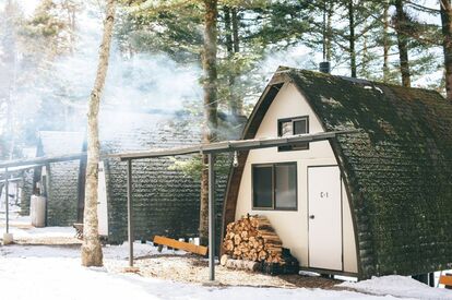 TINY GARDEN 蓼科|サウナキャビン「SAUNA CABIN HU」ーアウトドアサウナを通じて、ふーっと八ヶ岳…