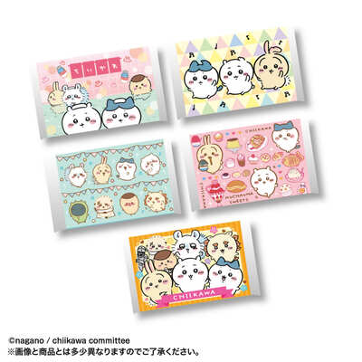 『ちいかわ』デザインシール付きポケットティシュ「キャラポケ ちいかわVol.2」