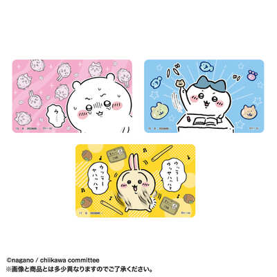 『ちいかわ』デザインシール付きポケットティシュ「キャラポケ ちいかわVol.2」