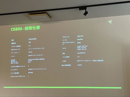 「Razer COBRA」「MORAY」などを紹介する発表会レポート_005