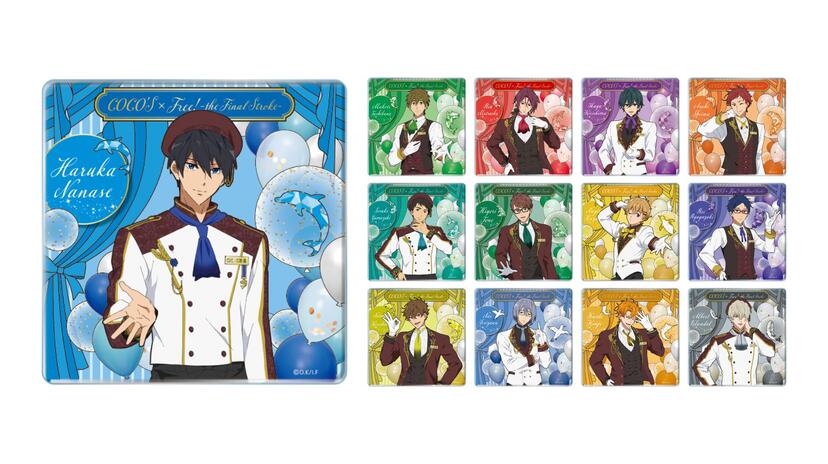 Free!FS×ココス」8月8日よりコラボ！金城楓・アルベルトらの描き下ろし