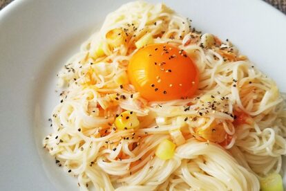 そうめん塩油そば