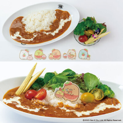 えらんでかざろう♪すみっコのバターチキンカリー