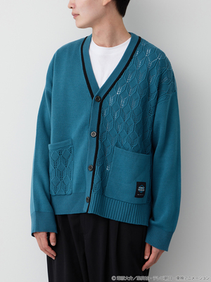TVアニメ『ワールドトリガー』×「earth music＆ecology Japan Label」キューブモチーフ カーディガン