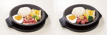 左「得々牛肉焼きランチ」630円、右「得々カットステーキランチ」680円（※価格は全て税込）