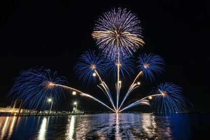 【びわ湖大津プリンスホテル】冬の夜空を彩る迫力の花火とイルミネーション煌めく絶景に包まれる「Biwako　Sparkl…