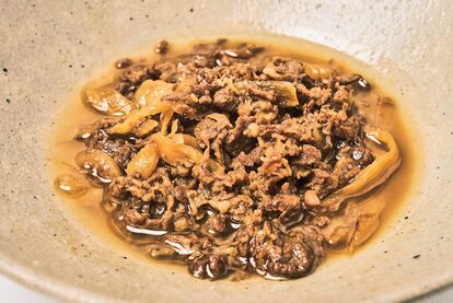 【第1位】牛丼の具 国産黒毛和牛使用／￥1,425　「専門店のような豪華な味わい！」（ヤスナリオ）