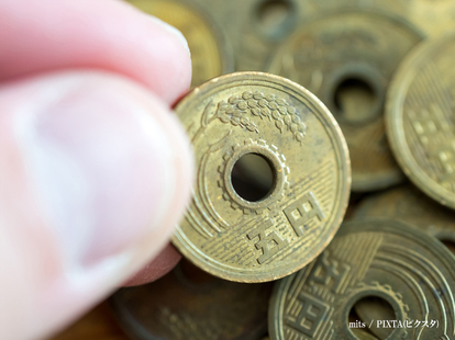 お賽銭のイメージ写真