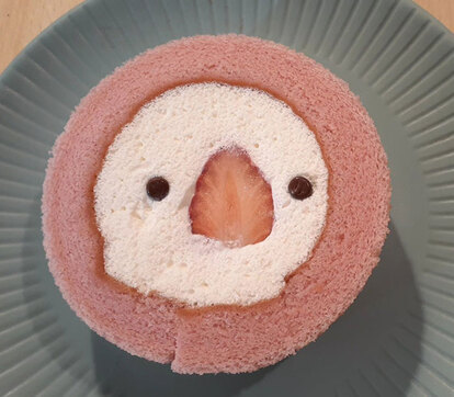 ロールケーキのパッケージ写真