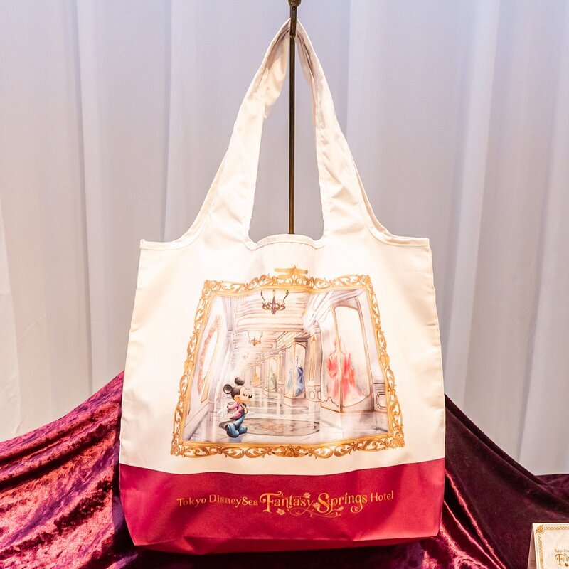 ディズニーファンタジースプリングスホテル　グランドシャトー　エコバッグ ディズニーファンタジースプリングスホテルグランドシャトーエコ