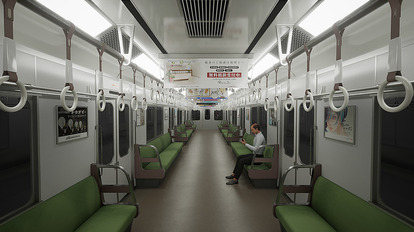 『8番出口』の続編『8番のりば』発表。4月末から5月の時期にかけて発売へ。永遠に走り続ける電車から脱出を目指す_001