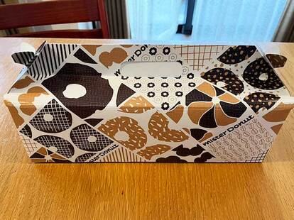 ミスタードーナツの箱