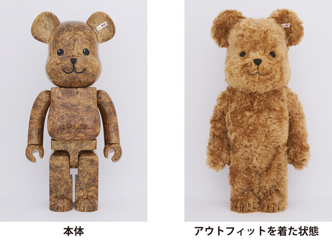 Steiff BE@RBRICK 70PB 1000% | ニコニコニュース