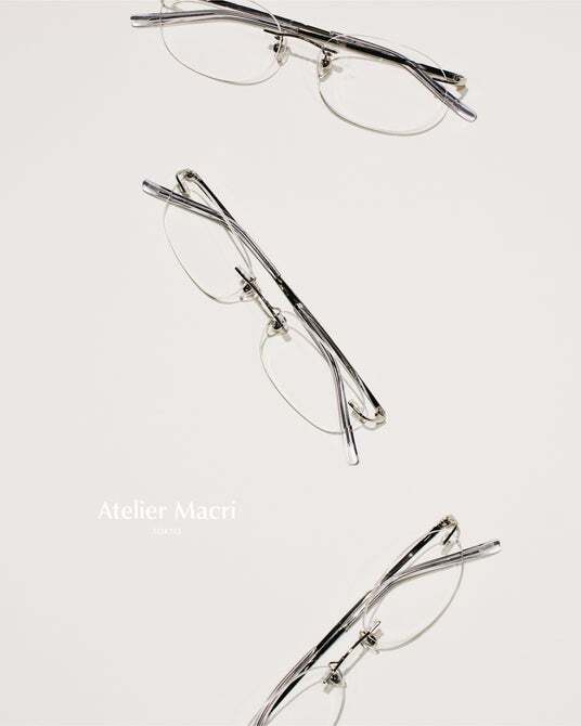 Atelier Macri rimless アトリエマクリ リムレスメガネ 113931-7-
