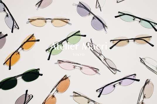 Atelier Macri rimless アトリエマクリ リムレスメガネ Atelier Macri』から初のアイウェアコレクション【RIMLESS】が