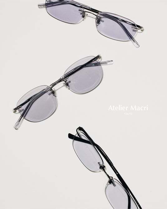 Atelier Macri』から初のアイウェアコレクション【RIMLESS】がローンチ