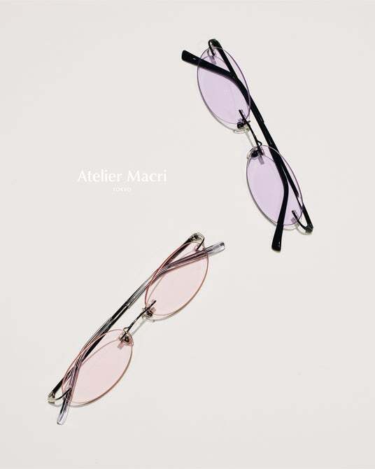 Atelier Macri rimless アトリエマクリ リムレスメガネ Atelier Macri』から初のアイウェアコレクション【RIMLESS】が