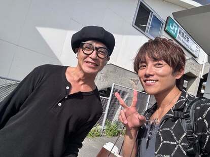 【写真・画像】 杉浦太陽、偶然遭遇した人物との2ショット「会えるとめっちゃ嬉しくなります」 1枚目