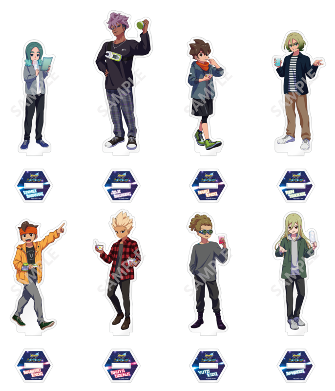 イナズマイレブン ジョイポリス ミニアクリルスタンド 笹波雲明