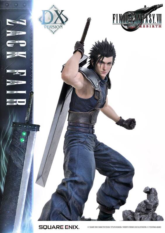 FF7』セフィロス・ザックスの“ポリゴンフィギュア”が登場