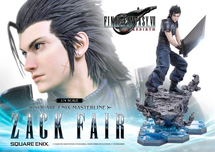 FF7』セフィロス・ザックスの“ポリゴンフィギュア”が登場。オリジナル