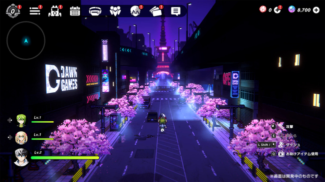 『トライブナイン』2月20日に正式リリースが決定。デスゲームに支配された「ネオトーキョー」で戦うアクションRPG_022