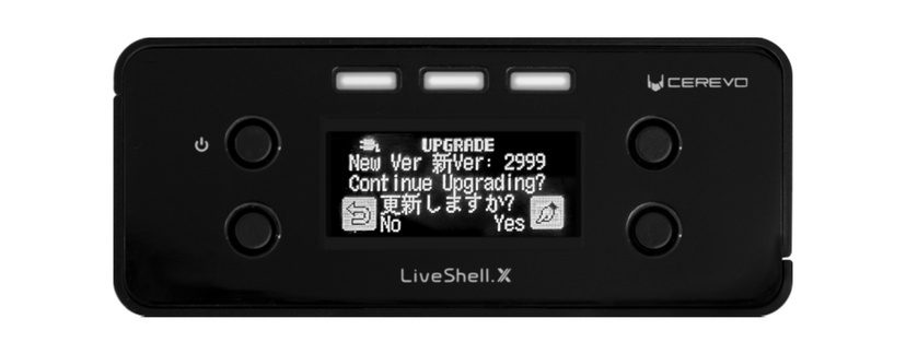 CEREVO LiveShell X 最新ファーム版(Rev.3000)ケース付 CEREVO LiveShell X 最新ファーム版(Rev.3000)ケース付