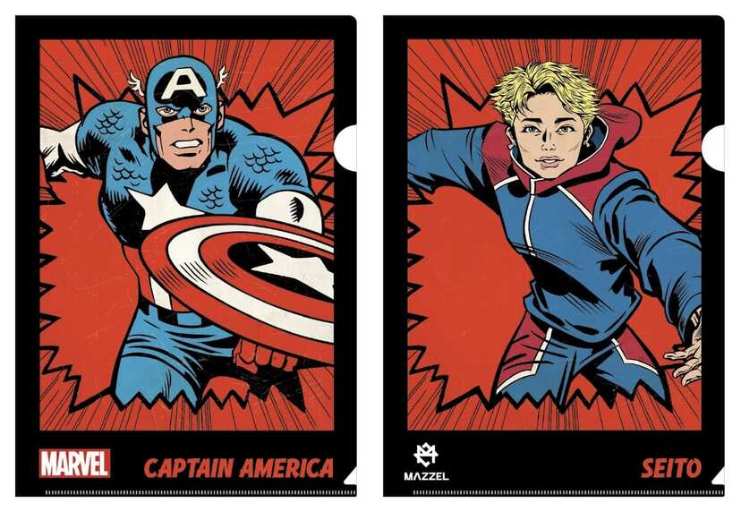 MAZZEL：COMICSアート」を使ったグッズが当たる！Happyくじ「MARVEL