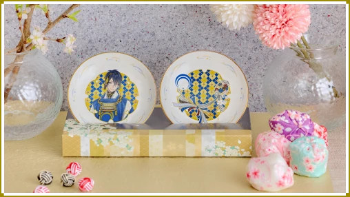 刀剣乱舞×ファミリーマート」コラボ商品「祝い小皿」発売決定！全116 