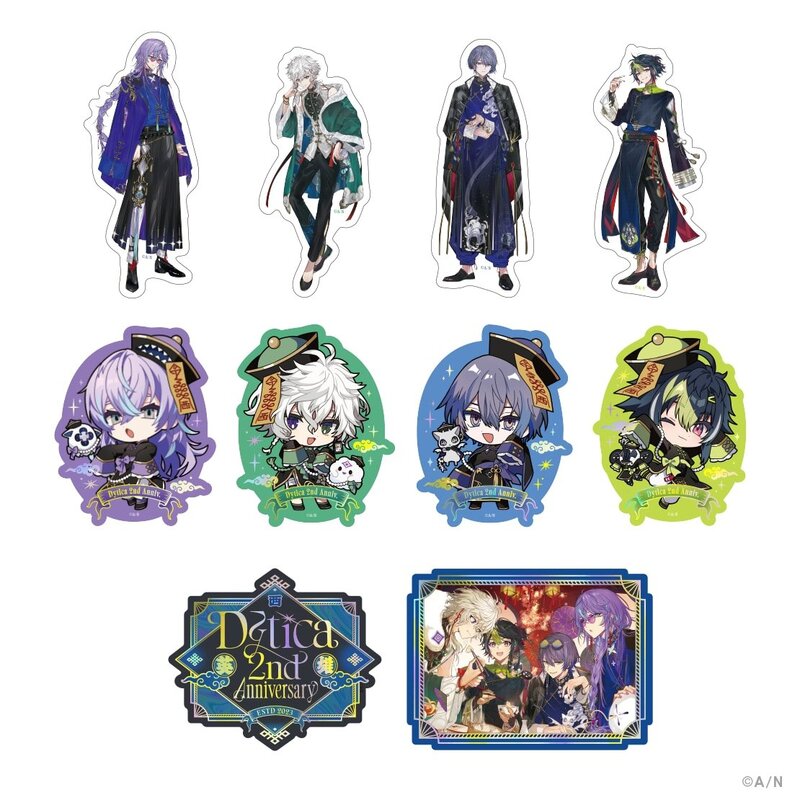 にじさんじ」Dytica活動2周年記念グッズ登場！撮りおろし