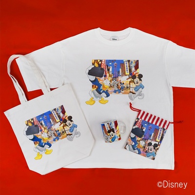 ミッキー・イン・リアル・ライフ〈大阪 新世界〉トートバッグ/Tシャツ/マグカップ/巾着