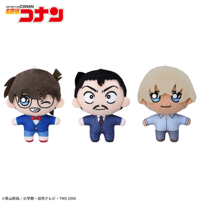 名探偵コナン マスコット“コナン&小五郎&安室”(正面)