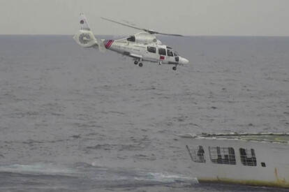 今回、領空侵犯した中国海警局のZ9哨戒ヘリ。小型ながら即応性に優れ、人員降下も可能